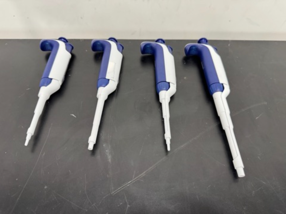Image of Rainin Pipet-Lite XLS Single Channel Pipettes - Quantity 4